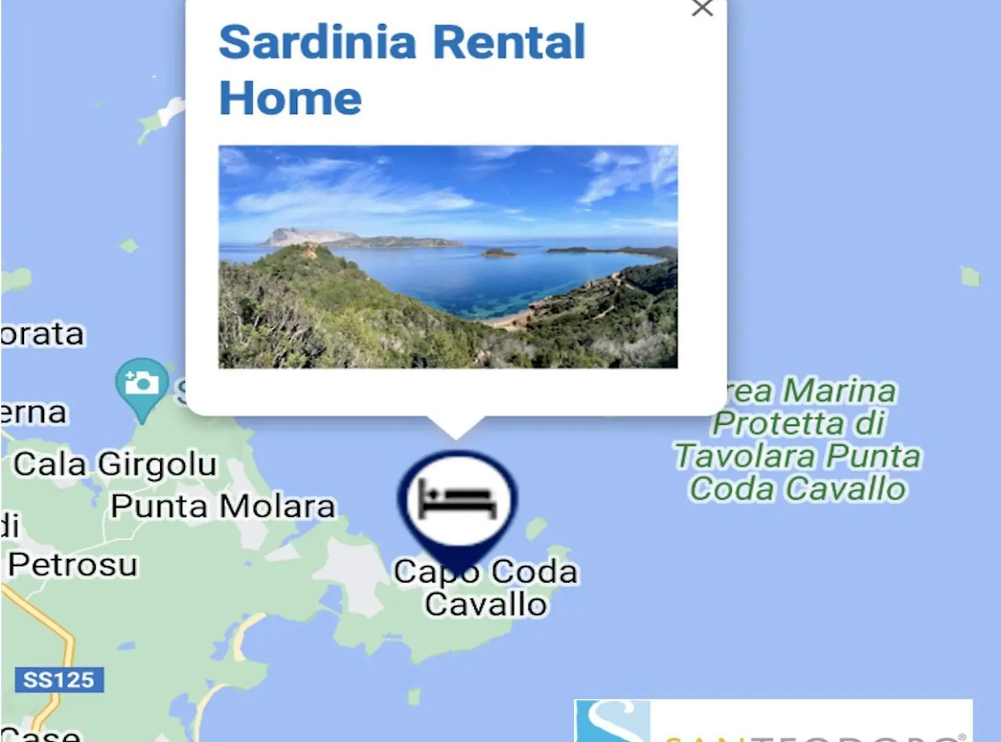 Punta Est Quadrilocale Vista Mare Apartamento Capo Coda Cavallo